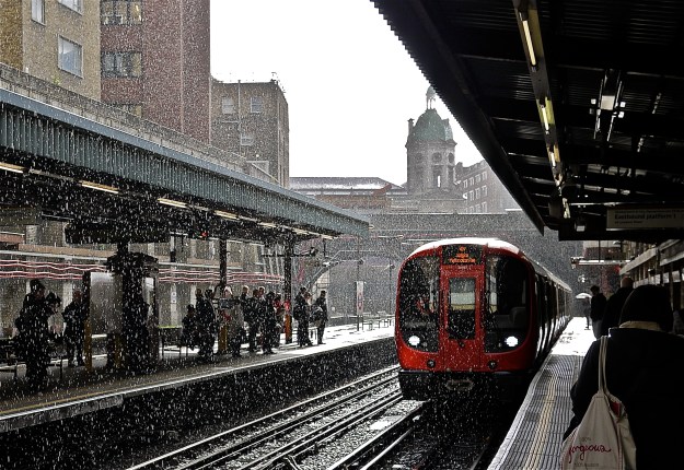 Barbican Tube Station (Thunderstorm)